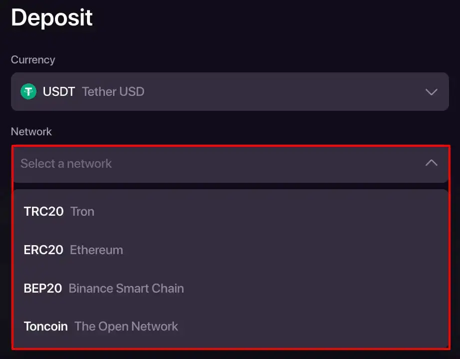 CHEXX cryptocurrency wallet interface